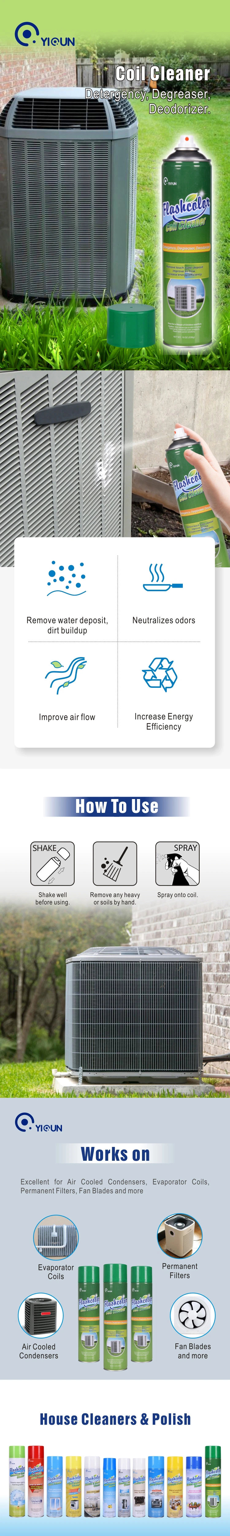 Sterilizing Deodorizing Fresh and Ventilating Coil for AC Cleaner