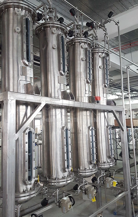 Large Scale Chromatography Column System for Hemp Oil, Cbg, Thc Separation