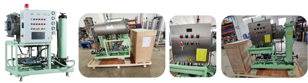 Coalescence and Separation Turbine Oil Purifier System for Low Viscosity Lube Oil