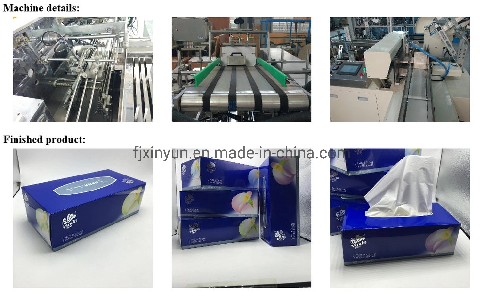 Good Quality Small Machine for Packing Carton Box Facial Tissue